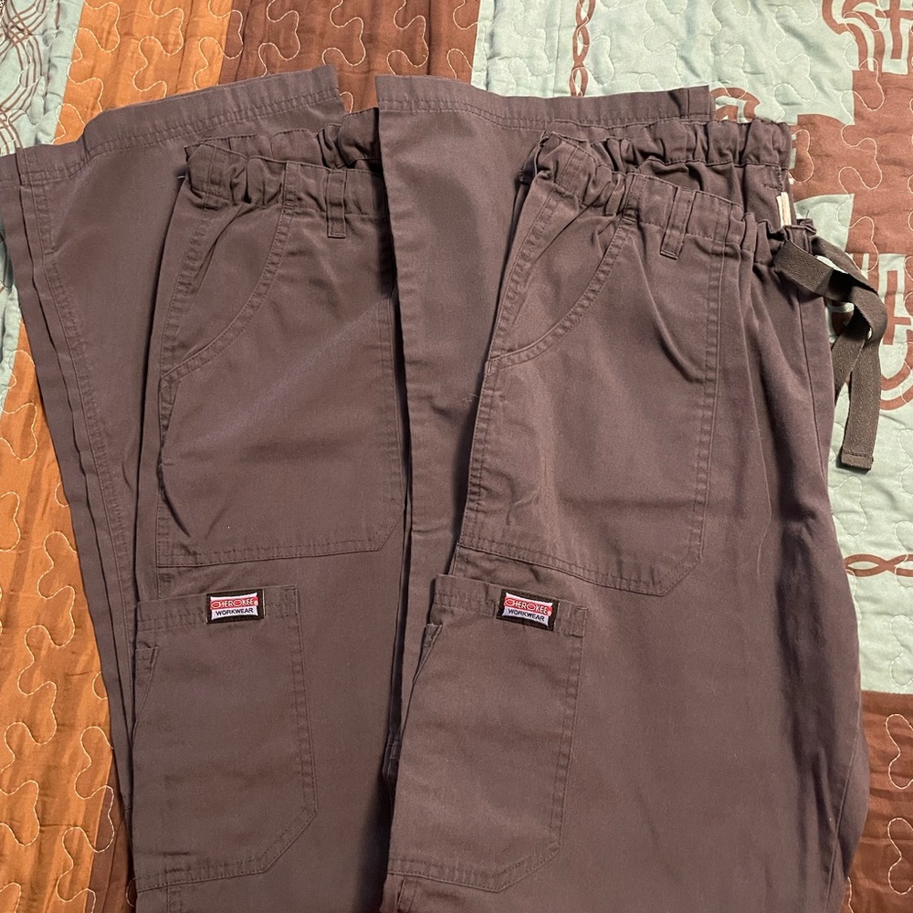 Women's Casual Brown Cargo Pants